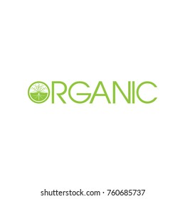 ORGANIC plantation logo design vectyor