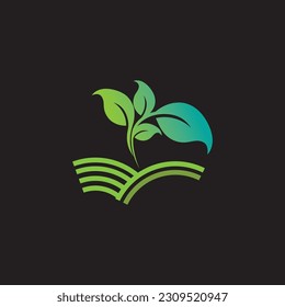 organic plants for health on black background,go green