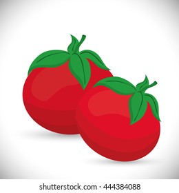 Organic product concept with vegetables icon design, vector illustration 10 eps graphic.