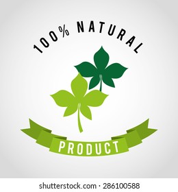 organic product design, vector illustration eps10 graphic 