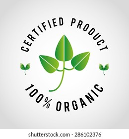organic product design, vector illustration eps10 graphic 