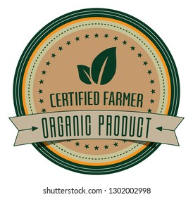 Organic Product Label