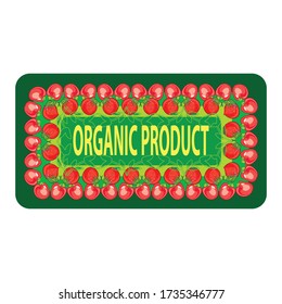 organic product label is a piece of paper,plastic film,cloth,metal or other material affixed to a container or product.
