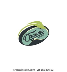 Organic Product Logo Label Design