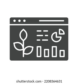 Organic Reach icon vector image. Can also be used for Digital Marketing. Suitable for mobile apps, web apps and print media.