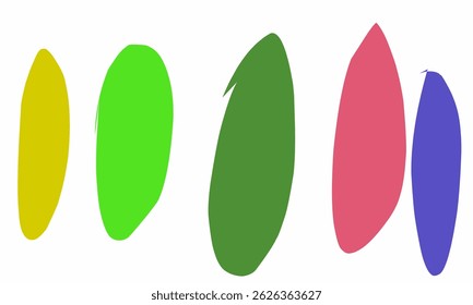 Organic rectangular frames. Abstract scribble fluid shapes. Free organic flat blobs. Irregular fluid bubbles. Empty text boxes. Bright and colorful abstract shapes in a pattern. Colorful vector