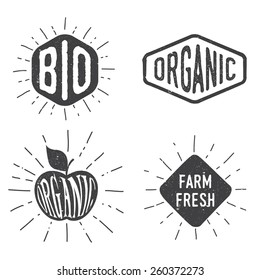 Organic Retro Badges