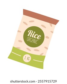 Organic rice one kilogram pack