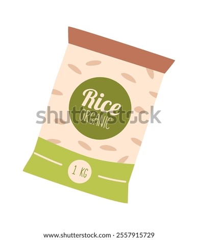 Organic rice one kilogram pack