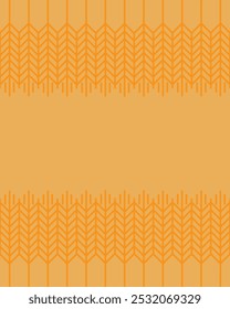 Organic rice vector art background.