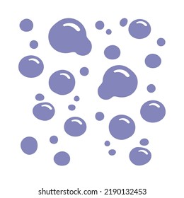 Organic rounded shapes, abstract creative minimalist print, 	smooth figures