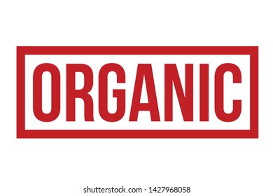 Organic Rubber Stamp. Organic Fake Stamp Seal – Vector