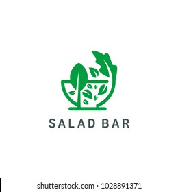 Organic Salad Logo Design 