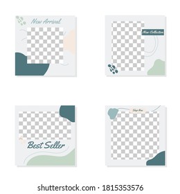 Organic Sale Instagram Post Template Free Vector