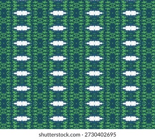 Padrão orgânico sem emenda inspirado pela natureza com verde, textura, simetria, abstrato, design repetido, adequado para temas ecológicos, têxteis e fundos decorativos.