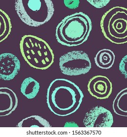 Organic seamless pattern vector background. Hand drawn natural elements with bright organic texture. Eco friendly design, label cosmetics, healthy food, mental health concept. Organic branding design.