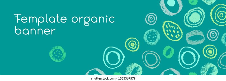 Organic Seamless Pattern Vector Background. Hand Drawn Natural Elements With Bright Organic Texture. Eco Friendly Design, Label Cosmetics, Healthy Food, Mental Health Concept. Organic Branding Design.