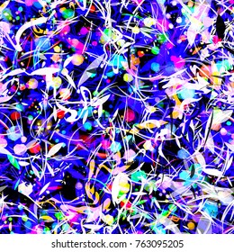 Organic seamless texture from spots and strokes. Abstract vector background for web page, banners backdrop, fabric, home decor, wrapping