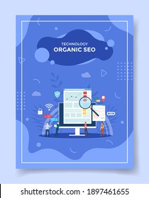 Organic Seo For Template Of Banners, Flyer, Books Cover, Magazine