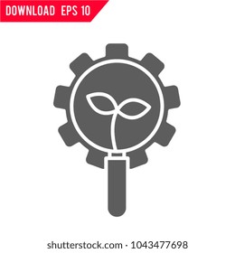 Organic seo vector icon