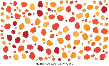 organic shape abstarct pattern background