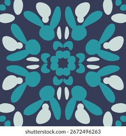 padrão de arte de plano de fundo de forma orgânica