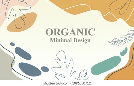 Organic Shape Background Vector Ilustration Stock Vector (Royalty Free ...