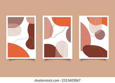 Organic shape banner template for social media post, aesthetic banner design, web or internet advertising background cover