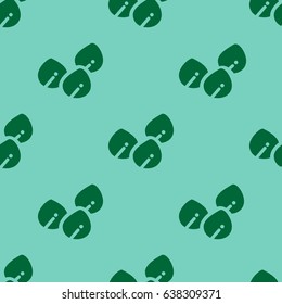 Organic shape leaves graphic pattern are created as a simple style background. This pattern would be useful for web design, shop banner and etc.
