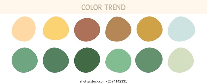 Organic shape liquid blob and irregular form in vibrant color. Abstract vector design. Trendy, modern splashes and fluid figures. Unique geometric style. Summer, autumn, interior fashion