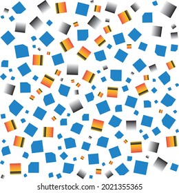 Patrón de formas orgánicas. Ilustraciones de patrones abstractos. coloridas pinceladas y fondo dibujado a mano. Diseño moderno y bonito. Patrón orgánico