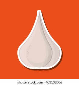 Organic shop design, vector illustration