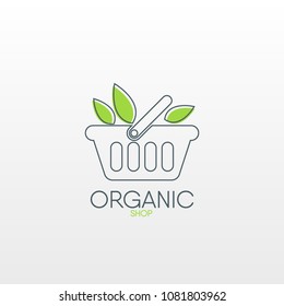 Organic Shop Logo