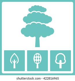 Organic sign. Vector design collection.