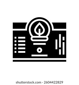 organic skincare label sustainable beauty glyph icon vector. organic skincare label sustainable beauty sign. isolated symbol illustration