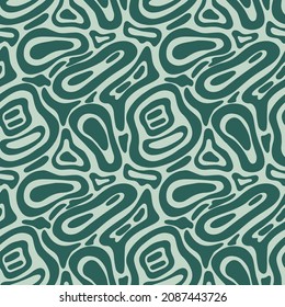 organic smooth shapes seamless pattern, simple background for wrapping and textile