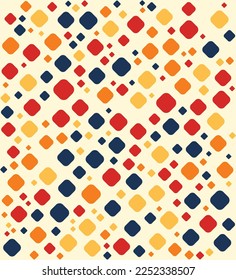 organic square shapes pattern design product designs
