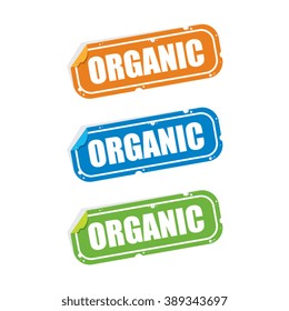 Organic Sticker Labels