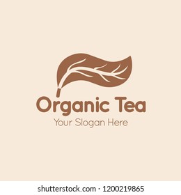 Organic Tea Logo Template
