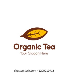 Organic Tea Logo Template
