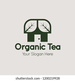 Organic Tea Logo Template
