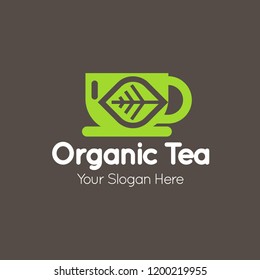 Organic Tea Logo Template