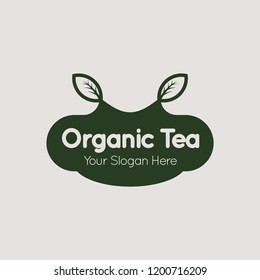 organic Tea Logo Template
