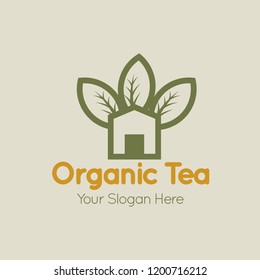 organic Tea Logo Template
