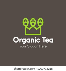 organic Tea Logo Template
