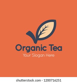 organic Tea Logo Template
