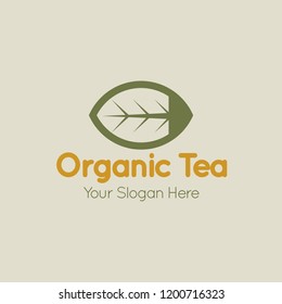 organic Tea Logo Template
