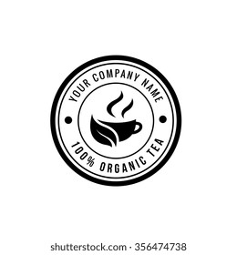 Organic Tea Logo Template