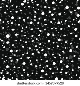 Organic Terrazo Seamless Pattern with modern elegant colors