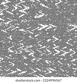 organic turing lines pattern texture background. Black isolated on white background. 

Format Vektor